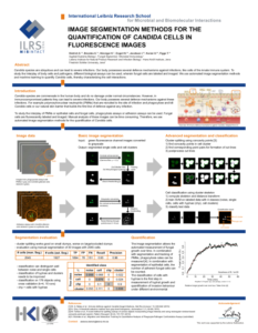Image Segmentation Methods for the Quantification of C. albicans cells in Fluorescence Images
