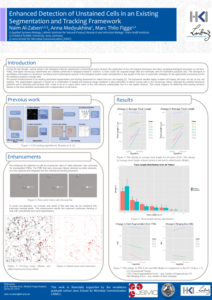 Enhanced Detection of Unstained Cells in an Existing Segmentation and Tracking Framework