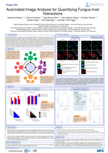 Automated Image Analysis for Quantifying Fungus-host Interactions